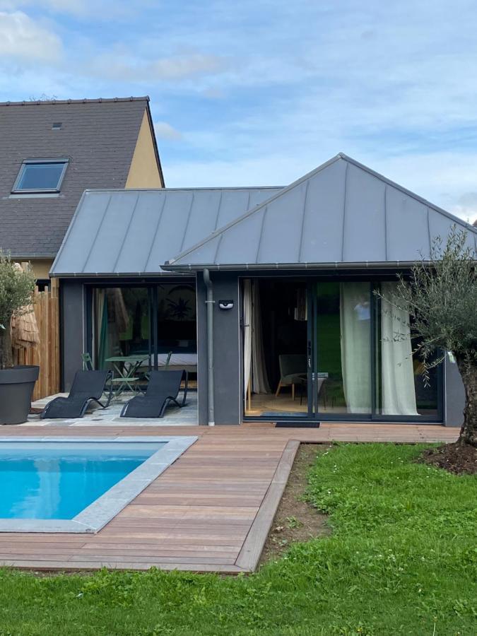 Quévert Le Clos Dauphinais Chez Laurette מראה חיצוני תמונה